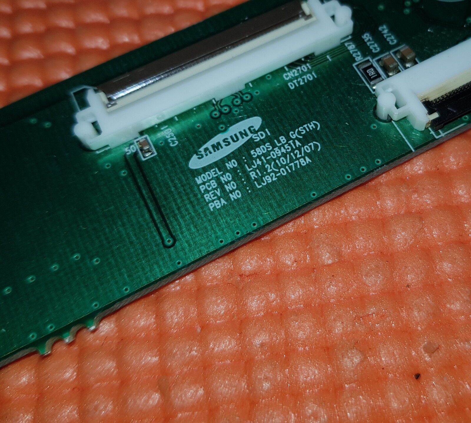 BUFFER BOARD FOR SAMSUNG PS59D550C1K 59" PLASMA TV LJ41-09451A LJ92-01778A