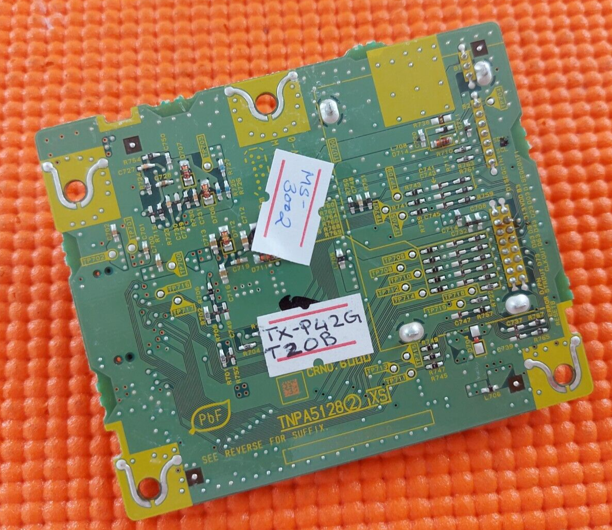 SATELLITE TUNER BOARD FOR PANASONIC TX-P46GT20B TX-P50V20BA TV TNPA5128 2 XS