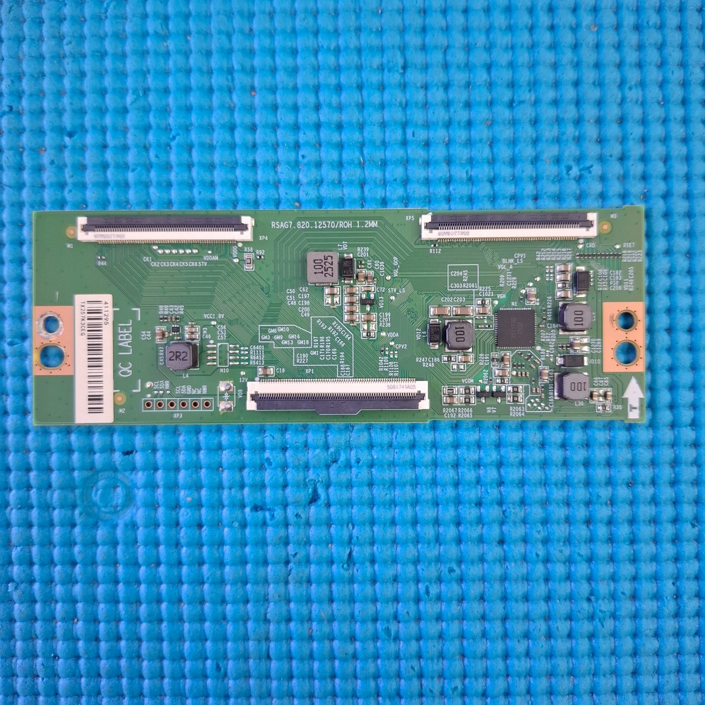 TCON LVDS BOARD FOR HISENSE 43A6QTUK 43E6QTUK 43" TV RSAG7.820.12570/ROH 411295