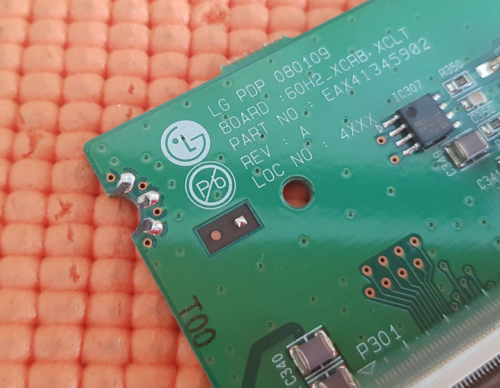 BUFFER BOARD FOR LG 60PG30FD 60PG7000 60" PLASMA TV EAX41345902 EBR39099001