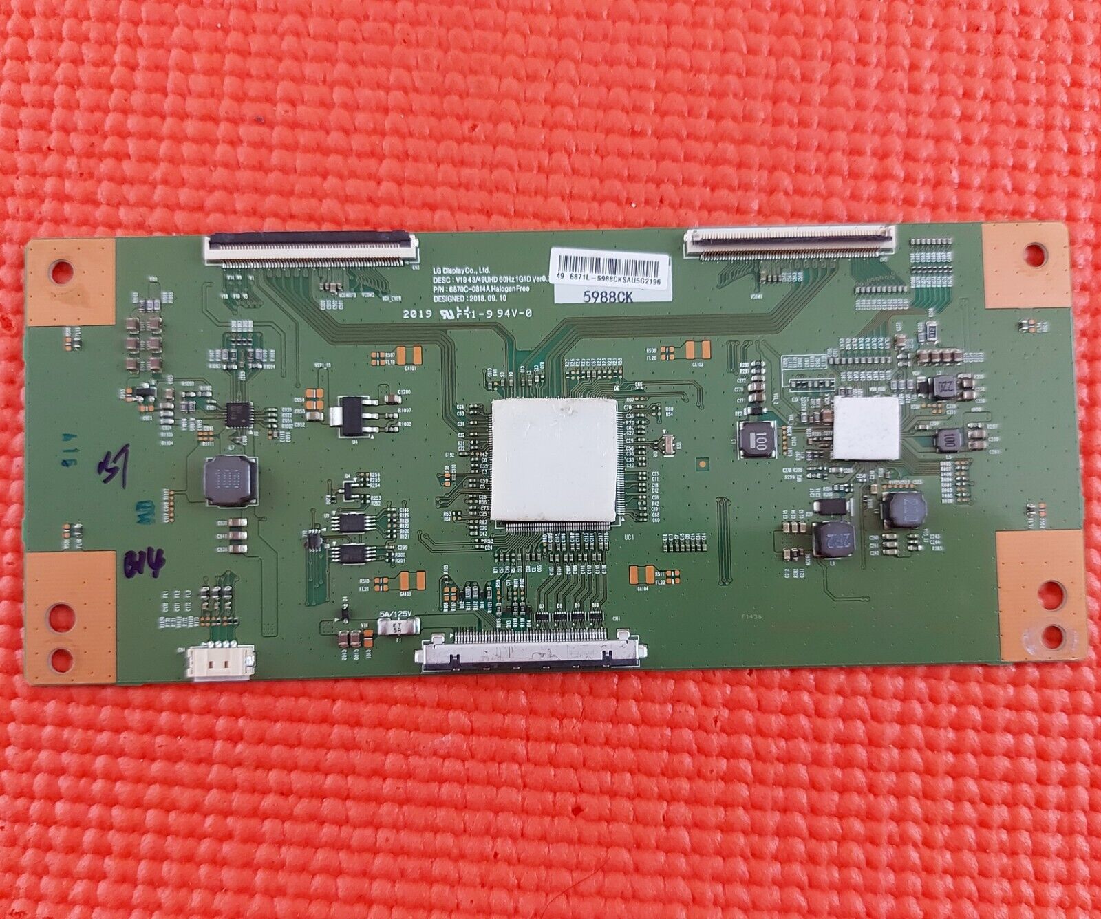 LVDS BOARD FOR KD-49X7052 KD-49XH8096 KD-49X8005C TV 6870C-0814A 6871L-5988C