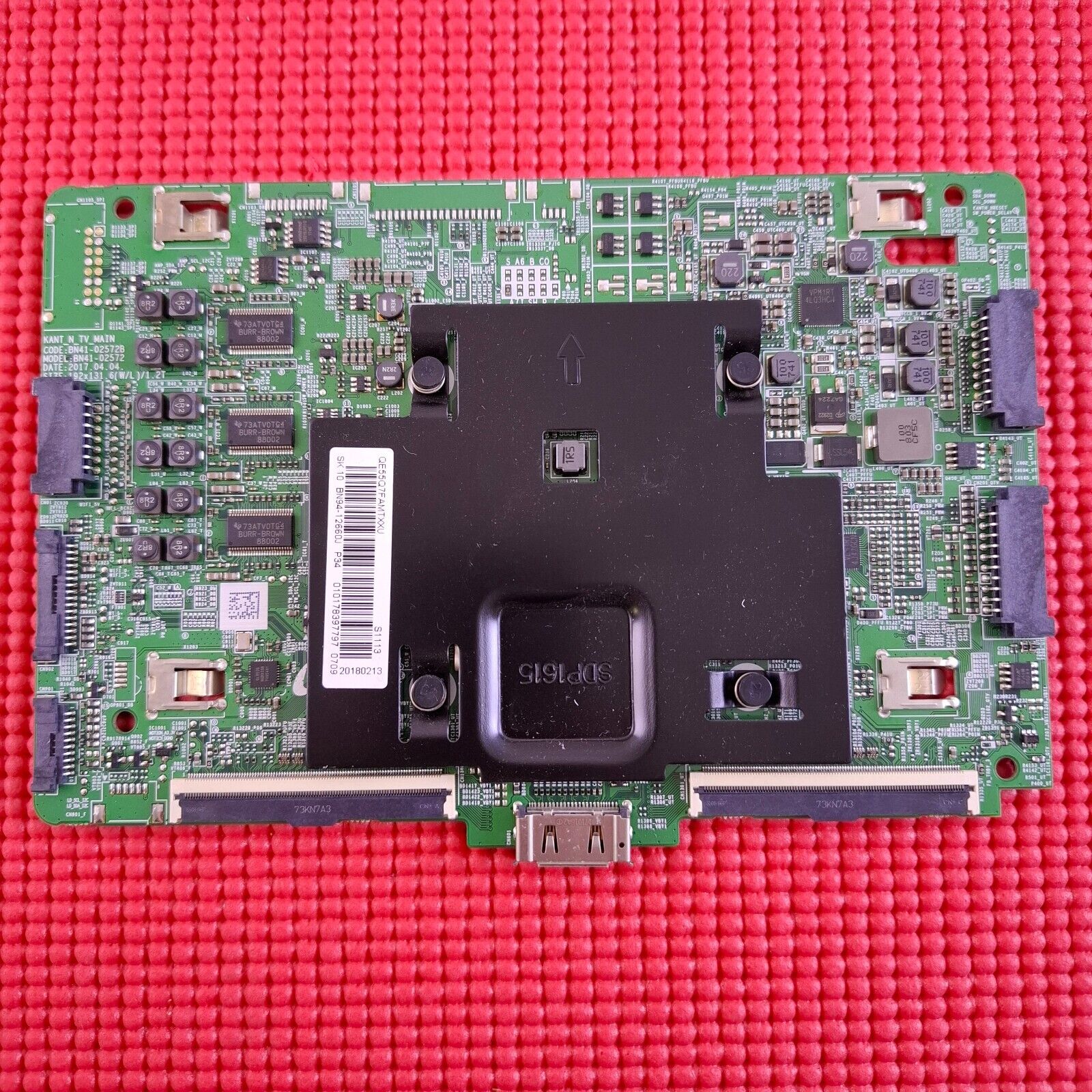 MAIN BOARD FOR SAMSUNG QE55Q7FAMT TV BN41-02572B BN94-12660J SCREEN T550QVR10.0