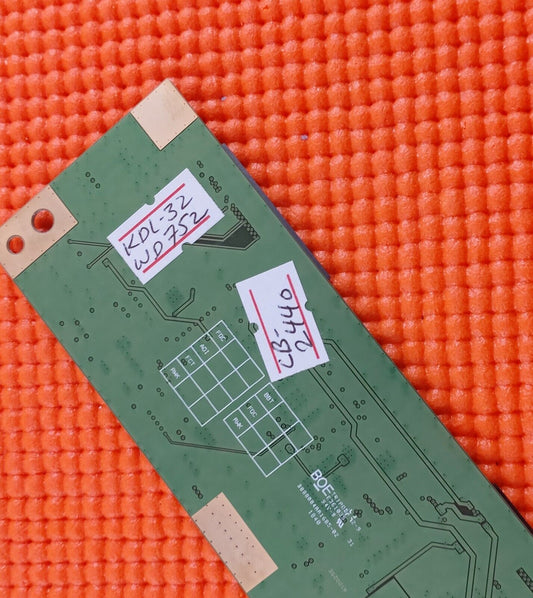 LVDS BOARD FOR SONY KDL-32WD751 KDL-32WD752  32" TV 47-6021073 HV320FHB-N80