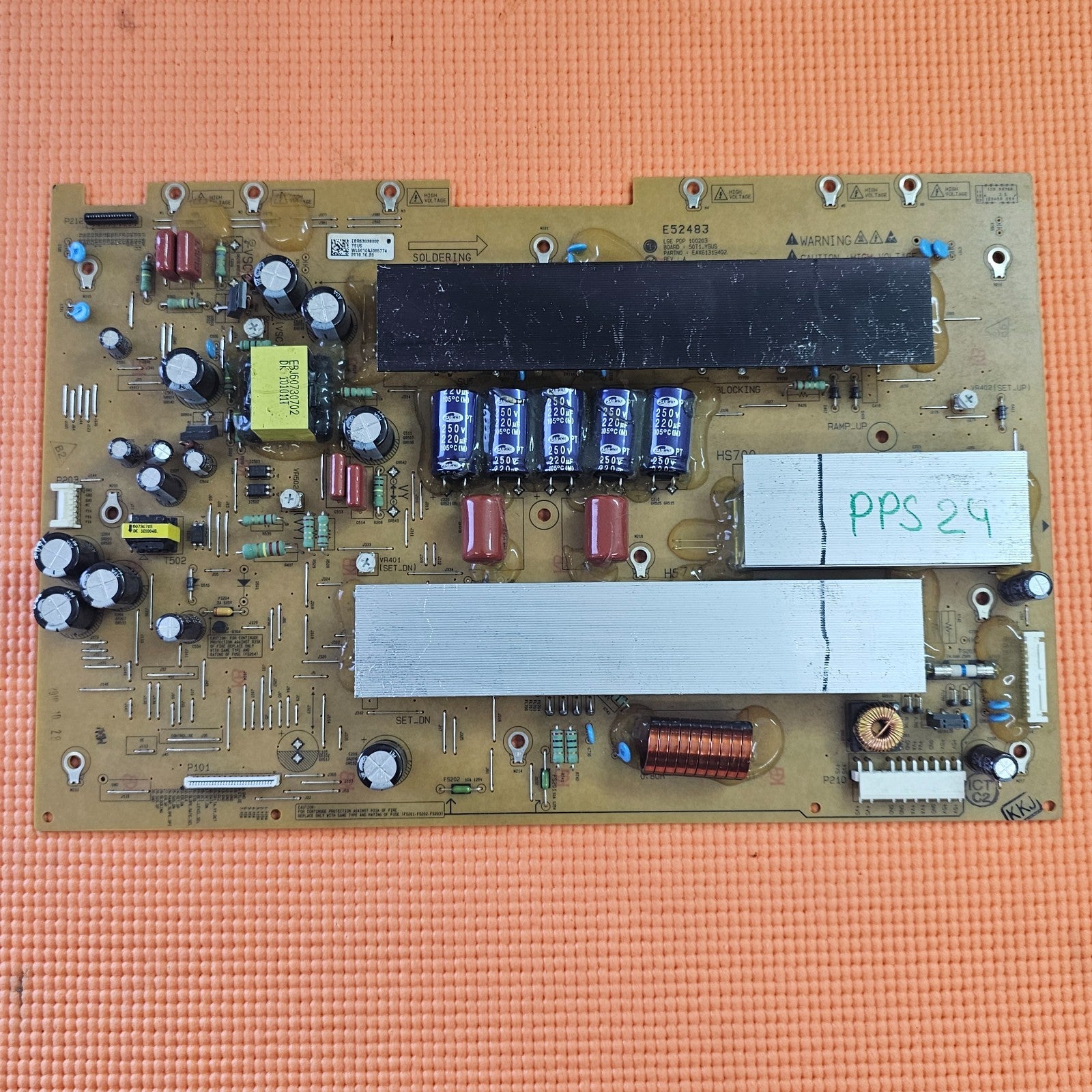YSUS BOARD FOR LG 50PJ550 50PJ350 50" TV EAX61319402 EBR63039802