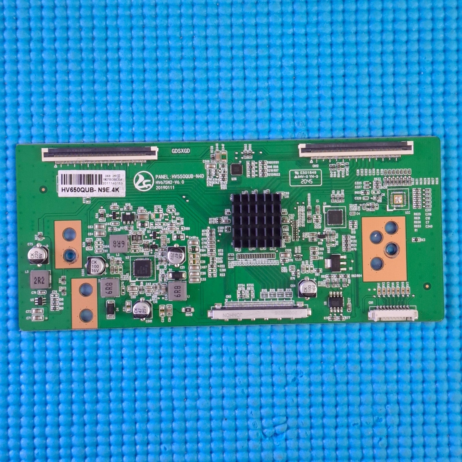 LVDS BOARD FOR QANTEC QT6523DLEDS TV HV675N2-V6.0 | HV650QUB-N9N.4K | 20190111
