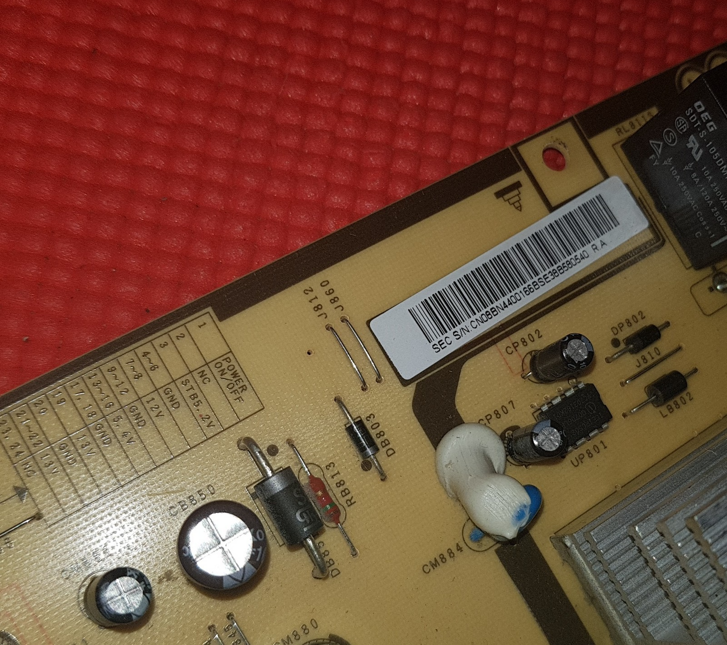 POWER SUPPLY BOARD FOR SAMSUNG LE46M87BDX 46" TV IP-46STD BN44-00166B