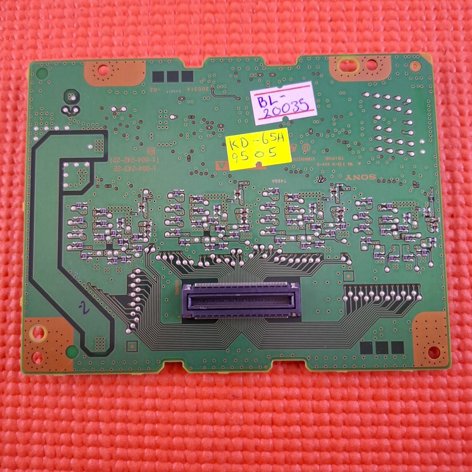 INVERTER BOARD FOR SONY KD-65H9505 65" TV 1-004-243-22 (1-004-242-22) A5010441B