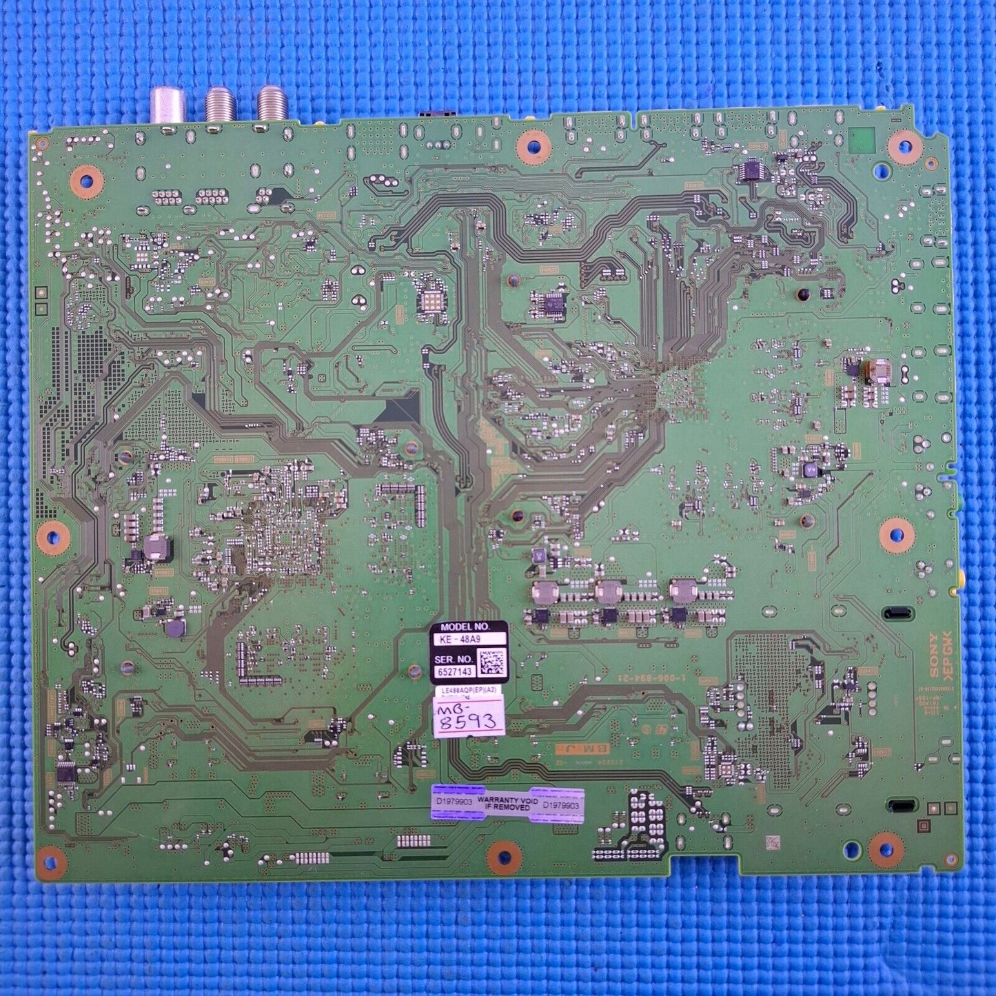 MAIN BOARD FOR SONY KE-48A9 48" OLED ANDROID TV YA03150AA 1-006-894-21 | WORKING