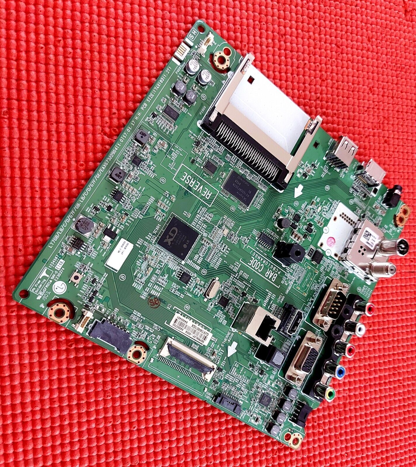MAIN BOARD FOR LG 49LV340C TV EAX67322904 EBT84466401 EBT64557805  HV490FHB-N8F
