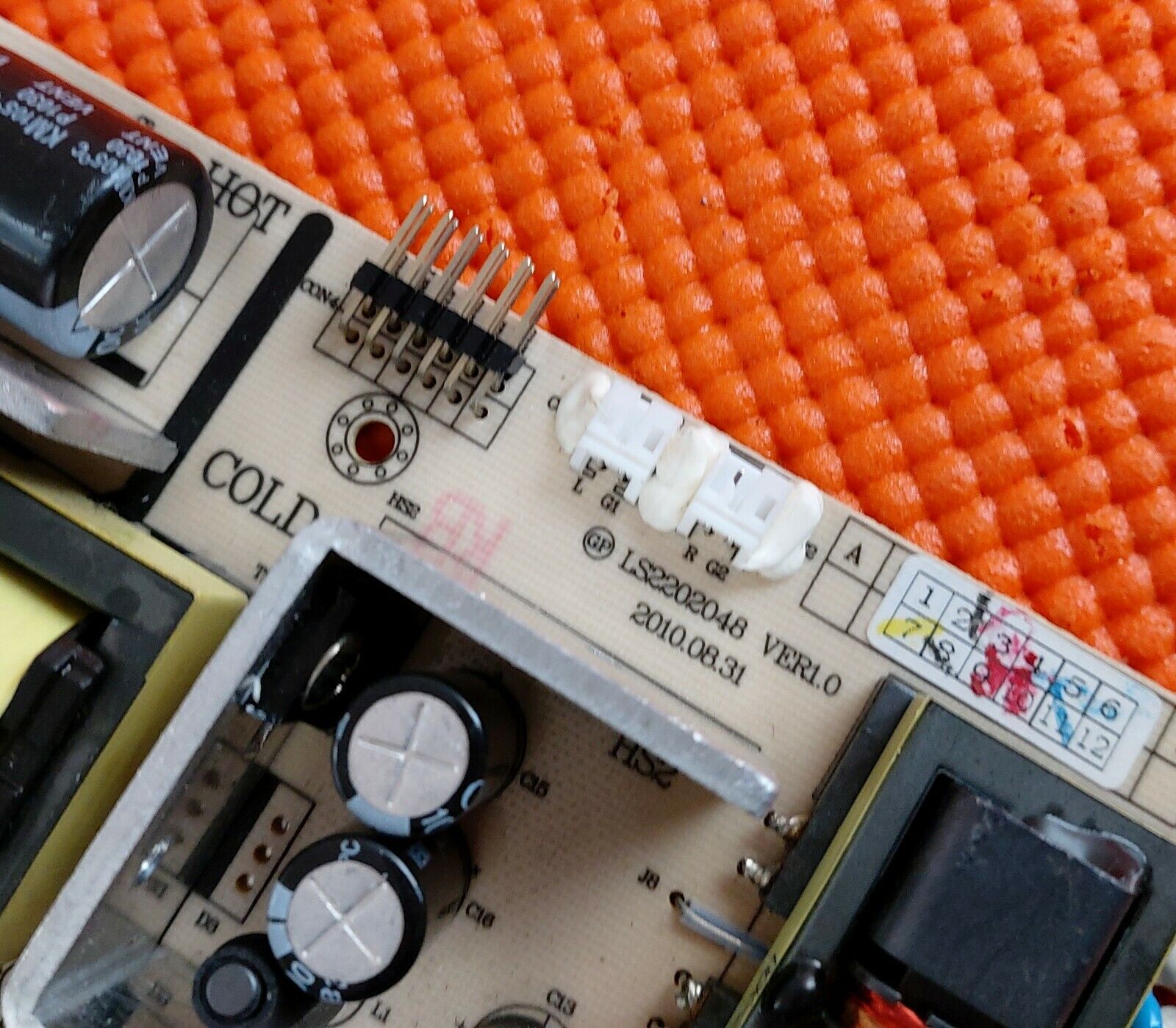 POWER SUPPLY FR VENTURER PLV91237S51 19" LCD TV LS2202048 VER1.0 LS2202048-00-GP