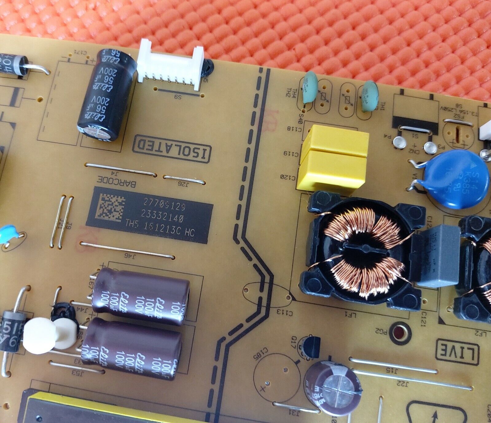 POWER SUPPLY HITACHI 55HK6T74U LUX0155004 LUX0150007 50A04USB 17IPS72 23332140