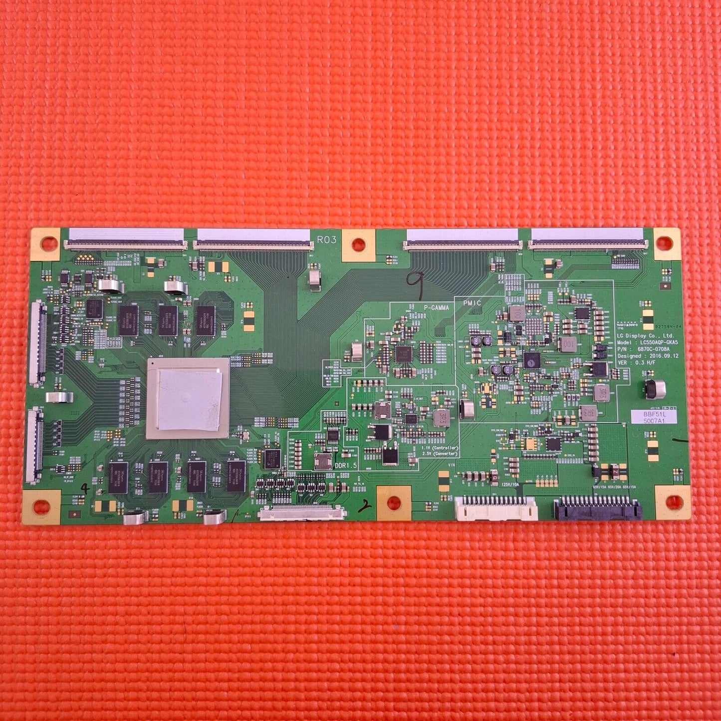 ORIGINAL LVDS TCON BOARD FOR SONY KD-55A1 55" 4K OLED TV 6870C-0708A 6871L-5007A