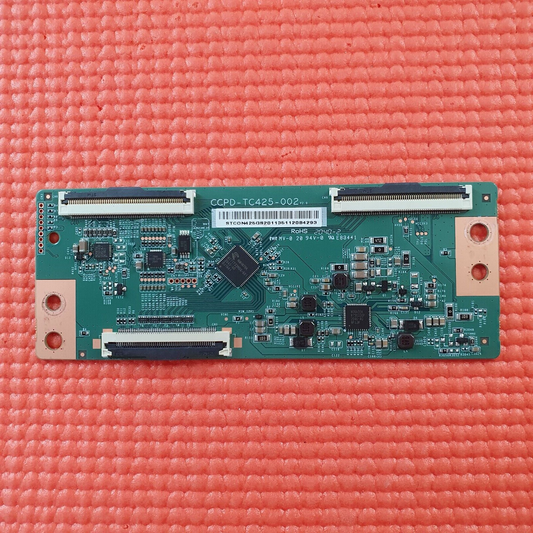 TCON LVDS BOARD FOR TECHWOOD 43AO10FHD 43LL3C63DB TV CCPD-TC425-002 STCON425G