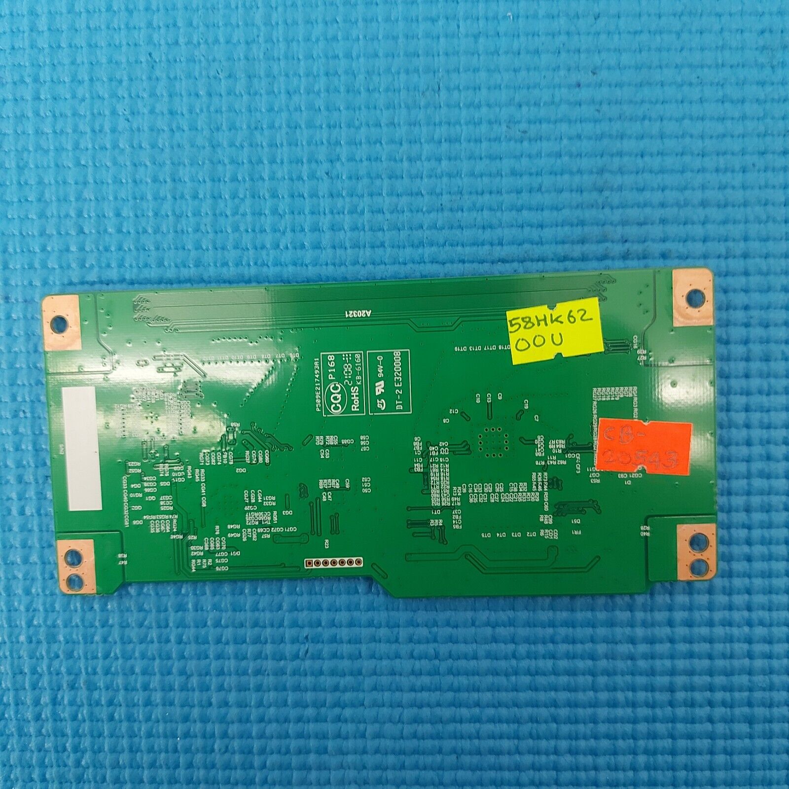 LVDS T-CON TCON BOARD FOR HITACHI 58HK6200U 58" TV CC500PV5D TC.P500UHDPV7D.3