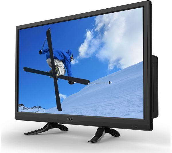 SEIKI SE24HD01UK 24" HD Ready LED TV with Built-in DVD Player - Black