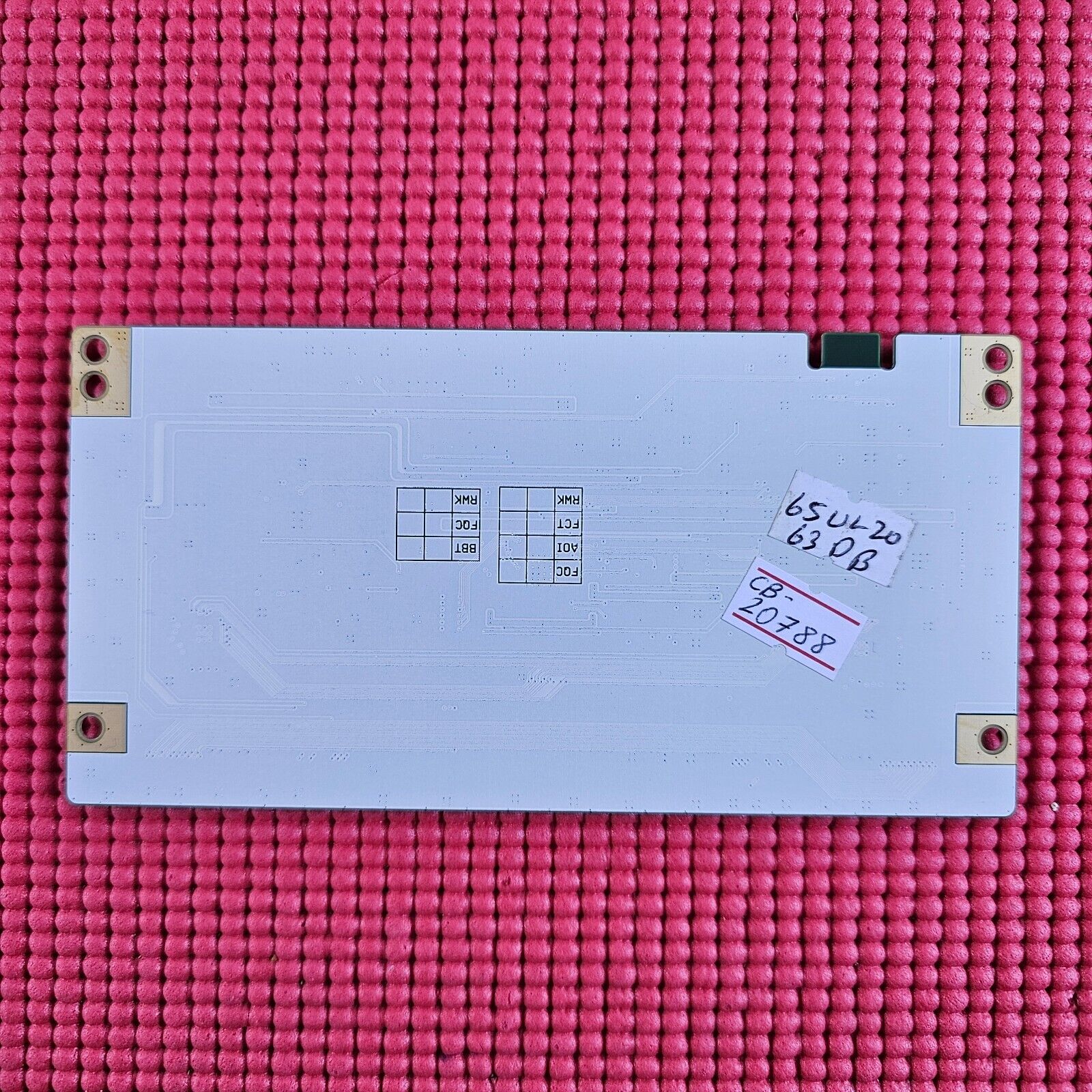 TCON FOR TOSHIBA 65UL2063DB 65PUS6754/12 65PUS7805/12 TV HV650QUB-N90 47-6021287