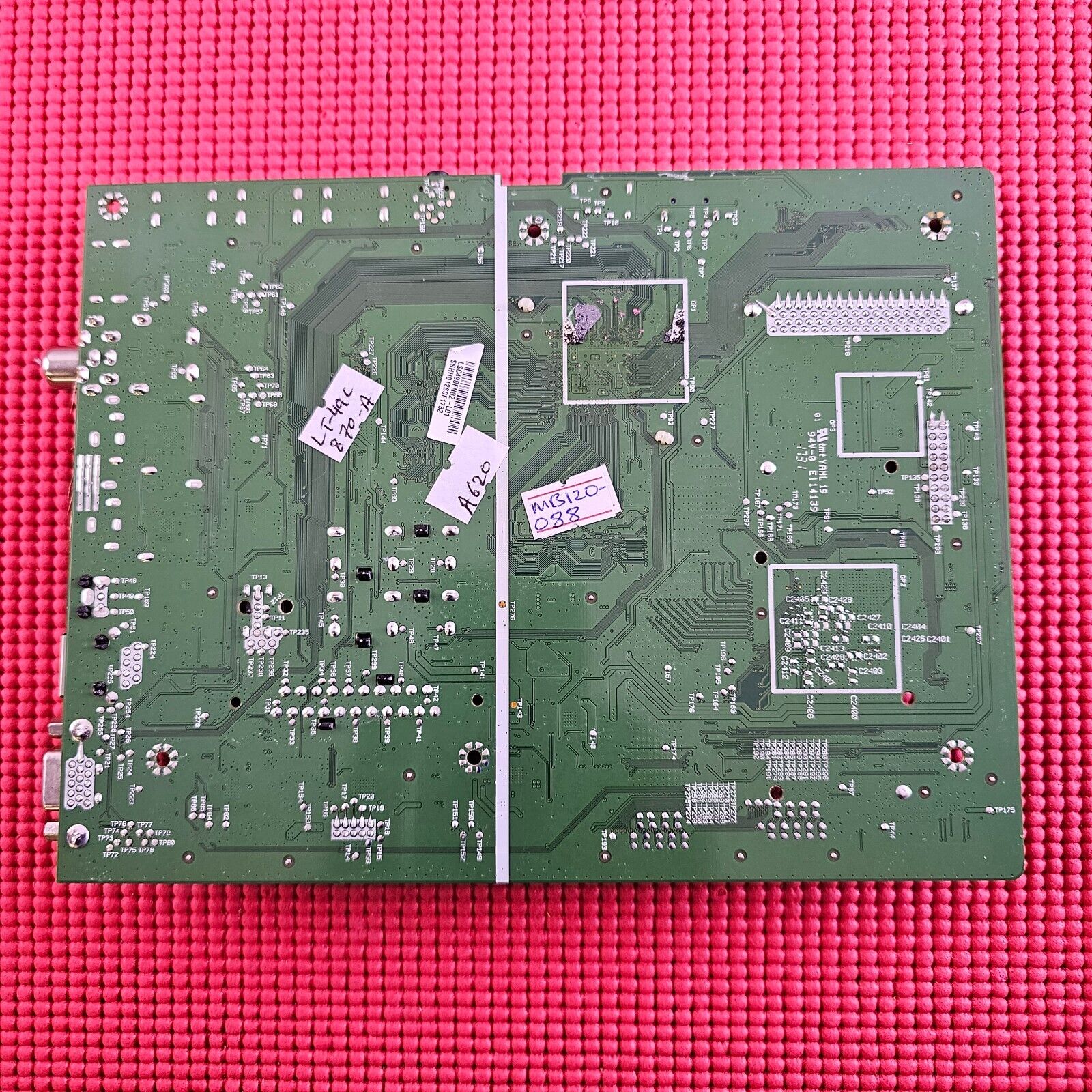 MAIN BOARD FOR JVC LT-49C870 LT-49C862 TV 17MB120 23455841 SCREEN LSC490FN02-L01