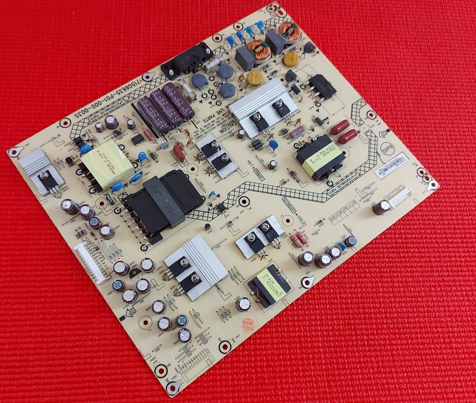 POWER BOARD FOR SHARP LC-50LD266K LC-46LD266K LC-42LD266K LED TV PLTVDY371XAR8