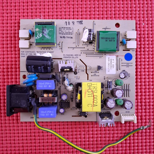 POWER SUPPLY BOARD FOR PACKARD BELL FT500 MONITOR PL1542C02-VER1.0 FLF1542-02A
