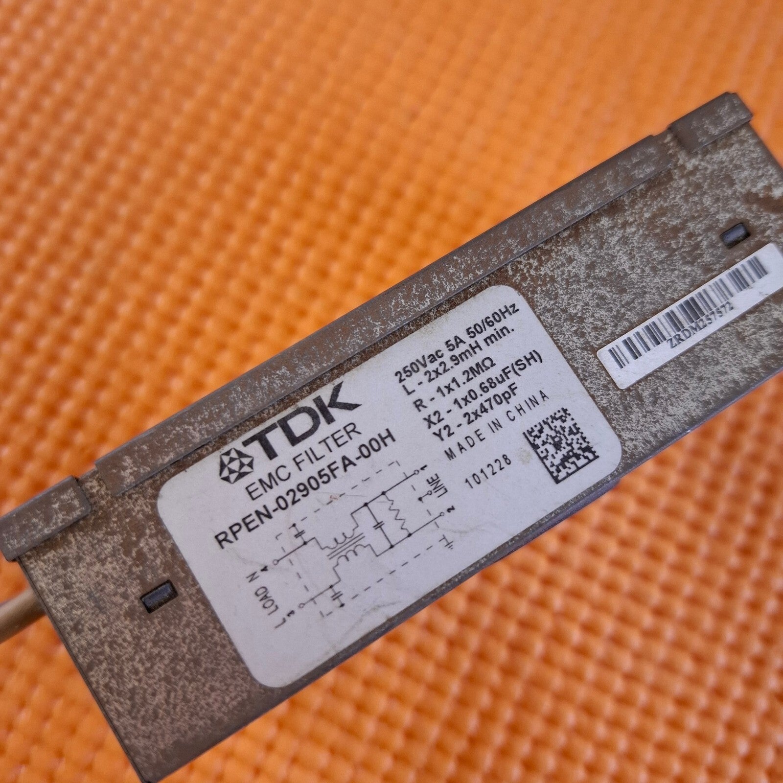 EMC NOISE FILTER PANASONIC TX-P42S31B TX-P50U30B TX-P42C30B TV RPEN-02905FA-00H