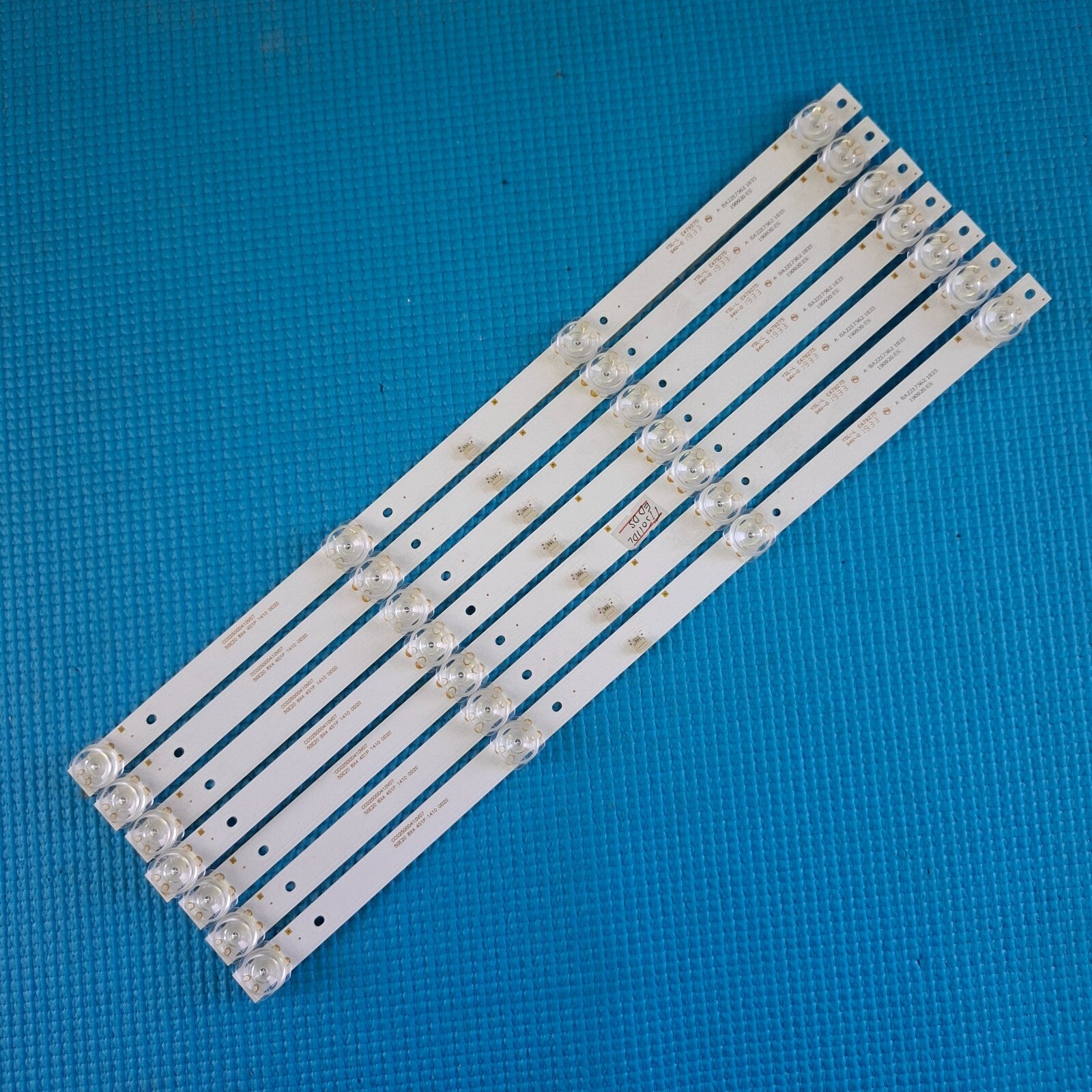 7x BACKLIGHT FOR BAIRD TI5011DLEDDS TV CC02500D410V07 50E20 8X4 4S1P 1410 0D20