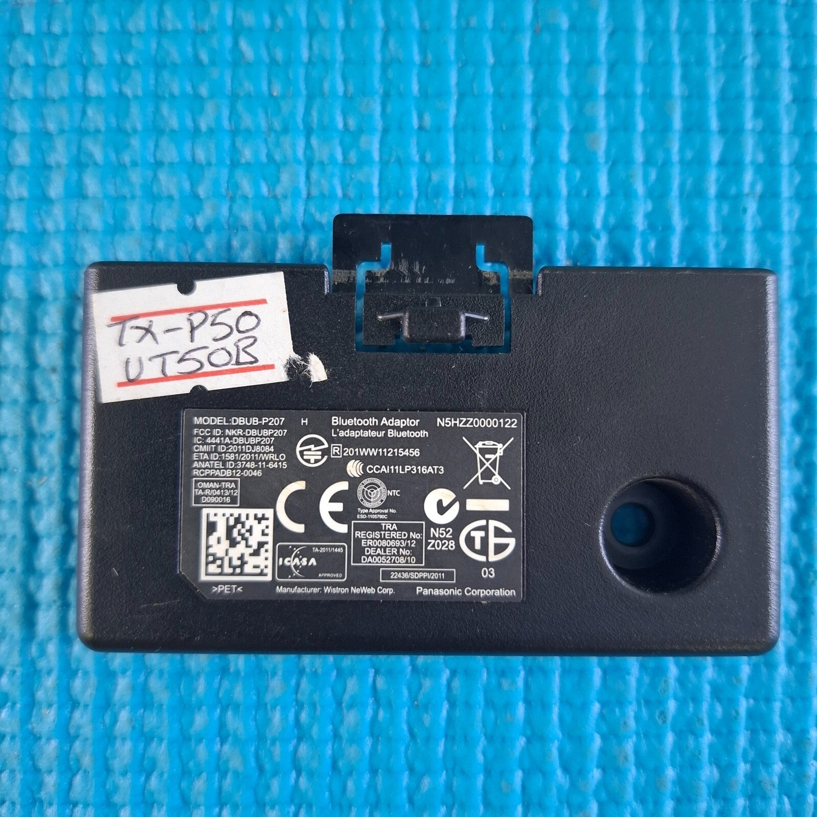 BLUETOOTH ADAPTER PANASONIC TX-P50UT50B TX-P50VT50B TV N5HZZ0000122 DBUB-P207