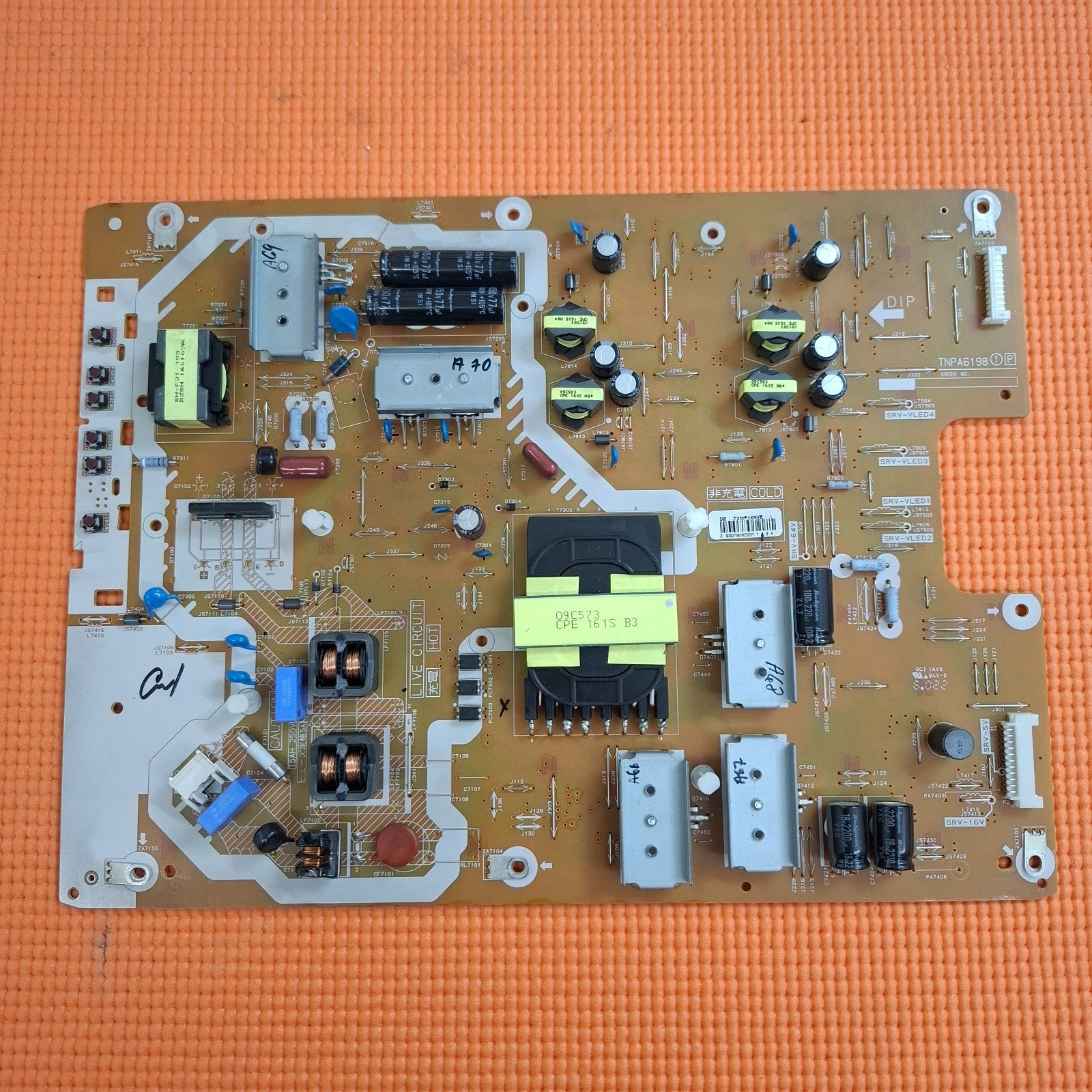 PSU FOR PANASONIC TX-50DX700B TX-50DX750B TX-58DX700B TX-58DX750B TV TXN/P1XNVE
