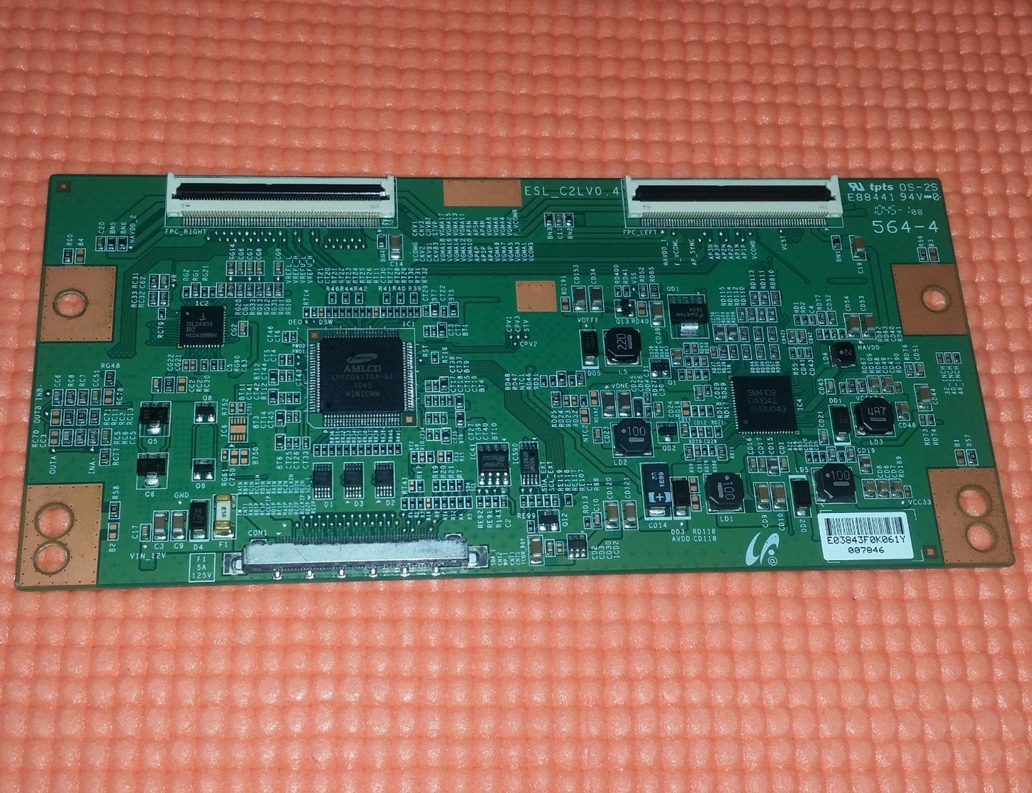 TCON FOR SONY KDL-46V3000 KDL-46EX620 KDL-46EX521 TV ESL_C2LV0.4 LJ94-03843F