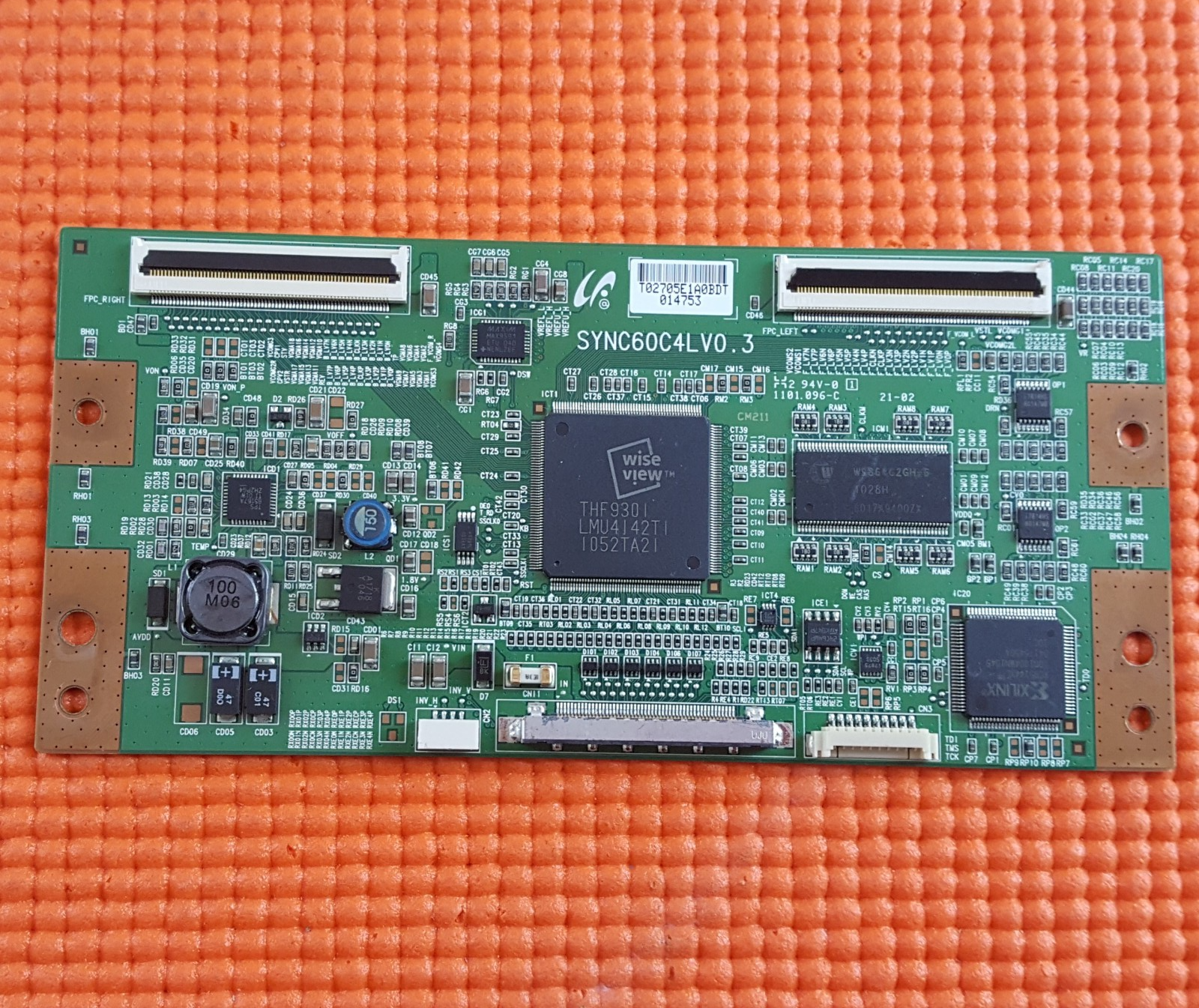 TCON FOR SAMSUNG LT-40HG25J 40BV700B 40KV700B TV SYNC60C4LV0.3 LJ94-02705E