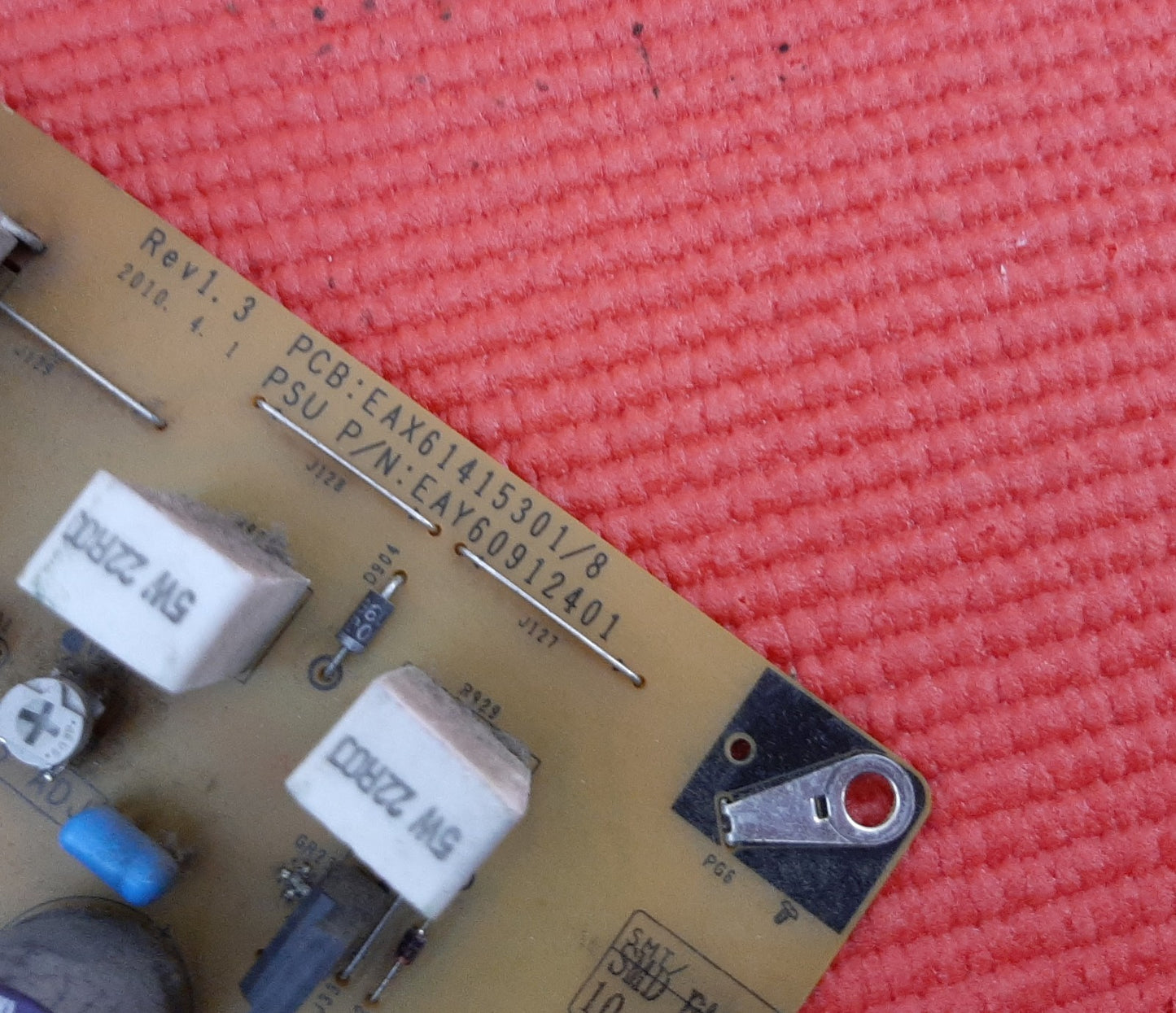 POWER SUPPLY BOARD FOR LG 42PJ350 42PJ550 42" TV EAX61415301 EAY60912401