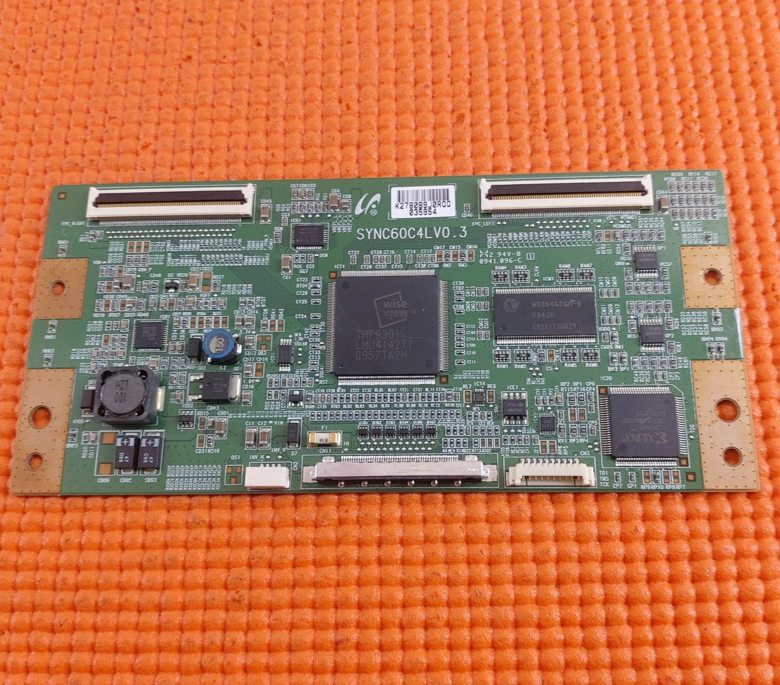 TCON BOARD FOR TOSHIBA 40LV665D 40BV700B 40KV700B TV SYNC60C4LV0.3 LJ94-02780B