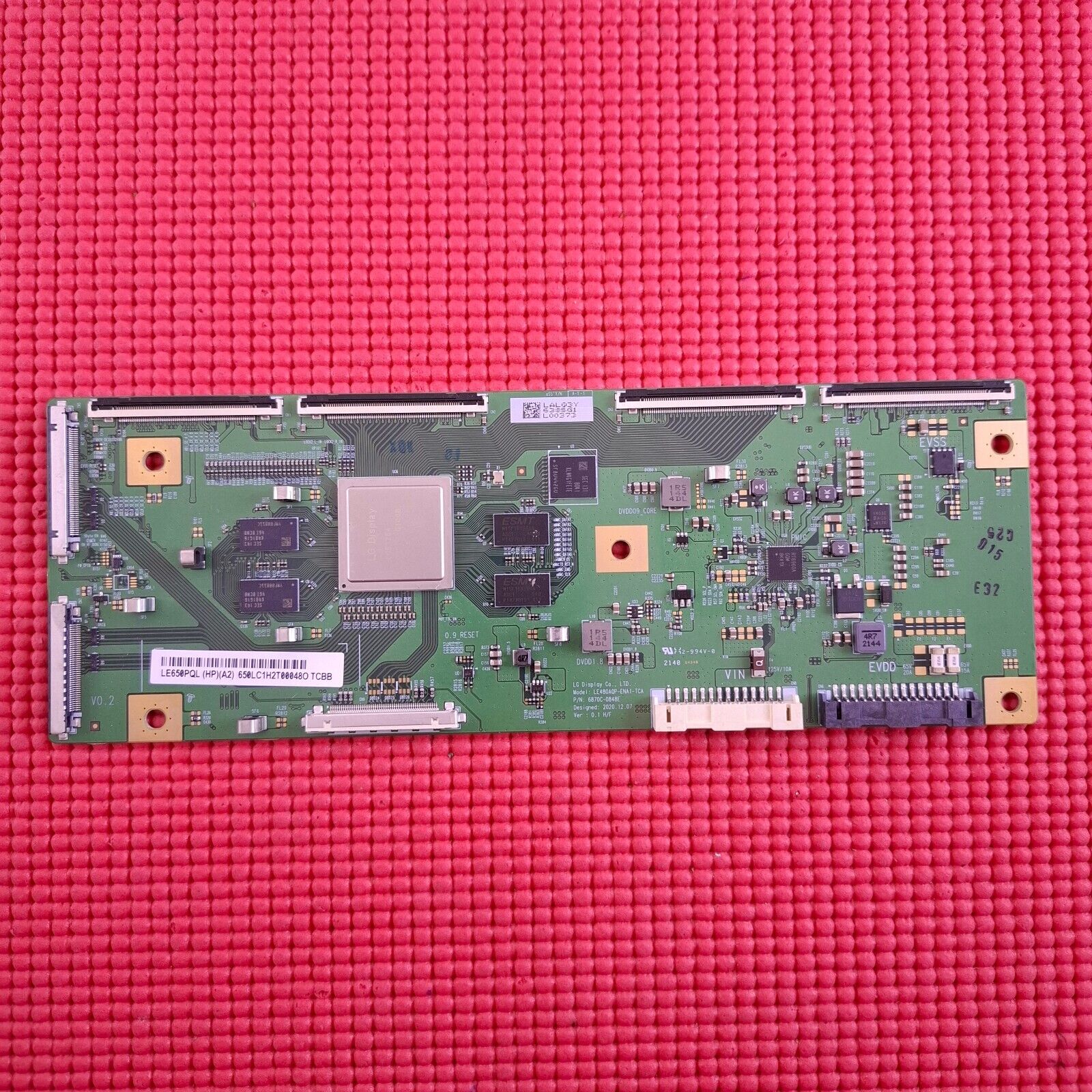 LVDS BOARD FOR SONY XR-65A90J XR-65A80J 65" OLED TV 6870C-0848E 6871L-6385G