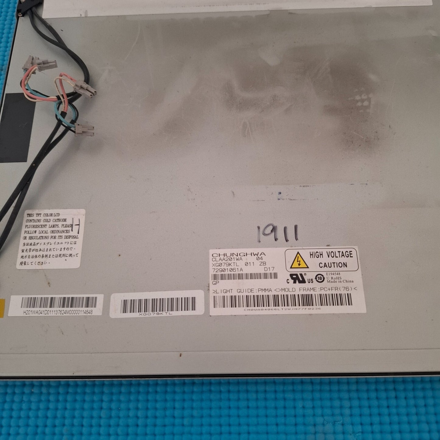 LED/LCD SCREEN PANEL CPT CLAA201WA 04 FOR SAMSUNG 2032BW 20" MONITOR