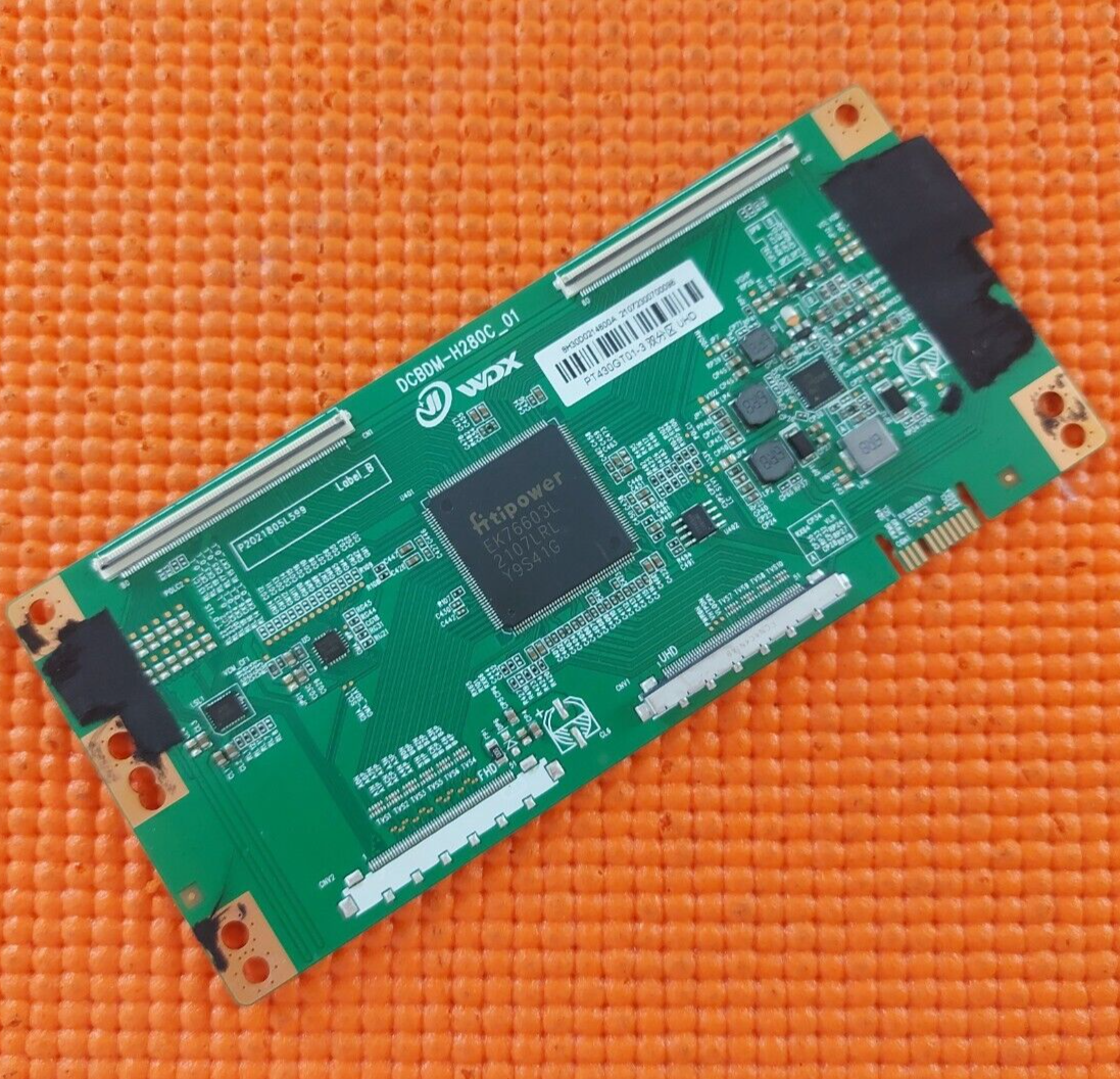 LVDS TCON BOARD FOR AKAI AK43UHD44K 43" LED TV DCBDM-H280C_01 PT430GT01-3