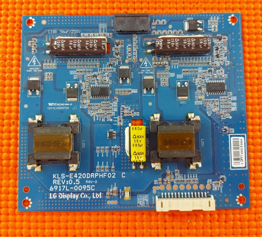 INVERTER BOARD FOR TOSHIBA 42LS3400 42" TV 6917L-0095C KLS-E420DRPHF02 C REV:0.5