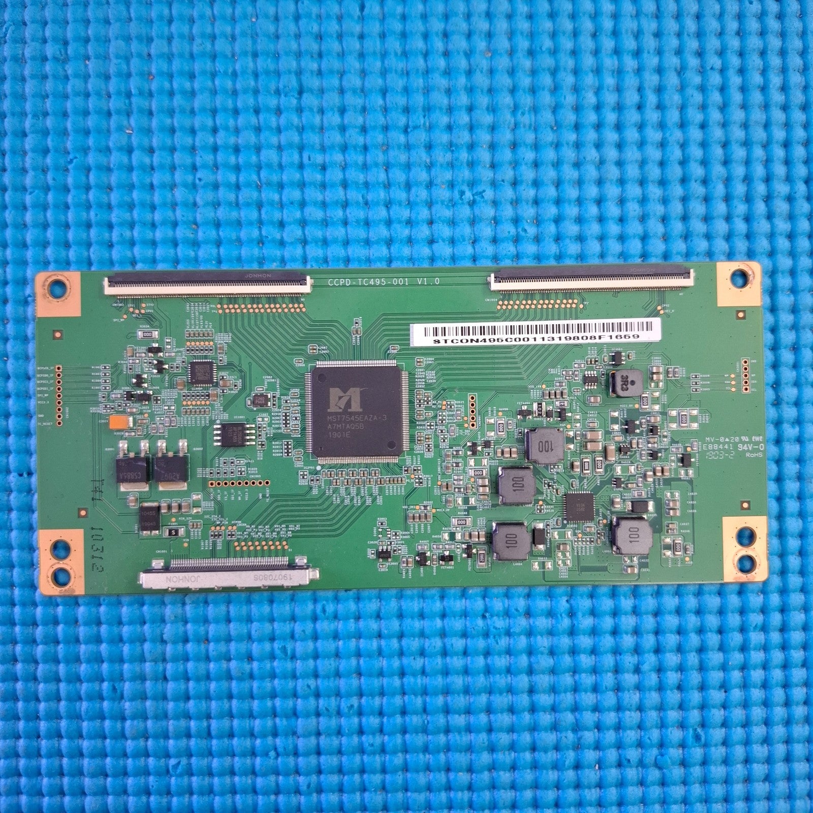 TCON LVDS BOARD FOR HITACHI 50HK25T74U 50" TV CCPD-TC495-001 V1.0 STCON495C001
