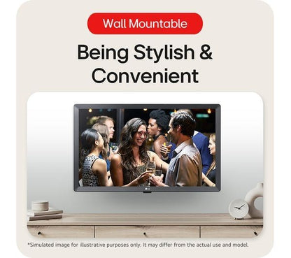 LG 24TQ510S-PZ 24" Smart HD Ready LED TV Monitor Netflix YouTube Prime