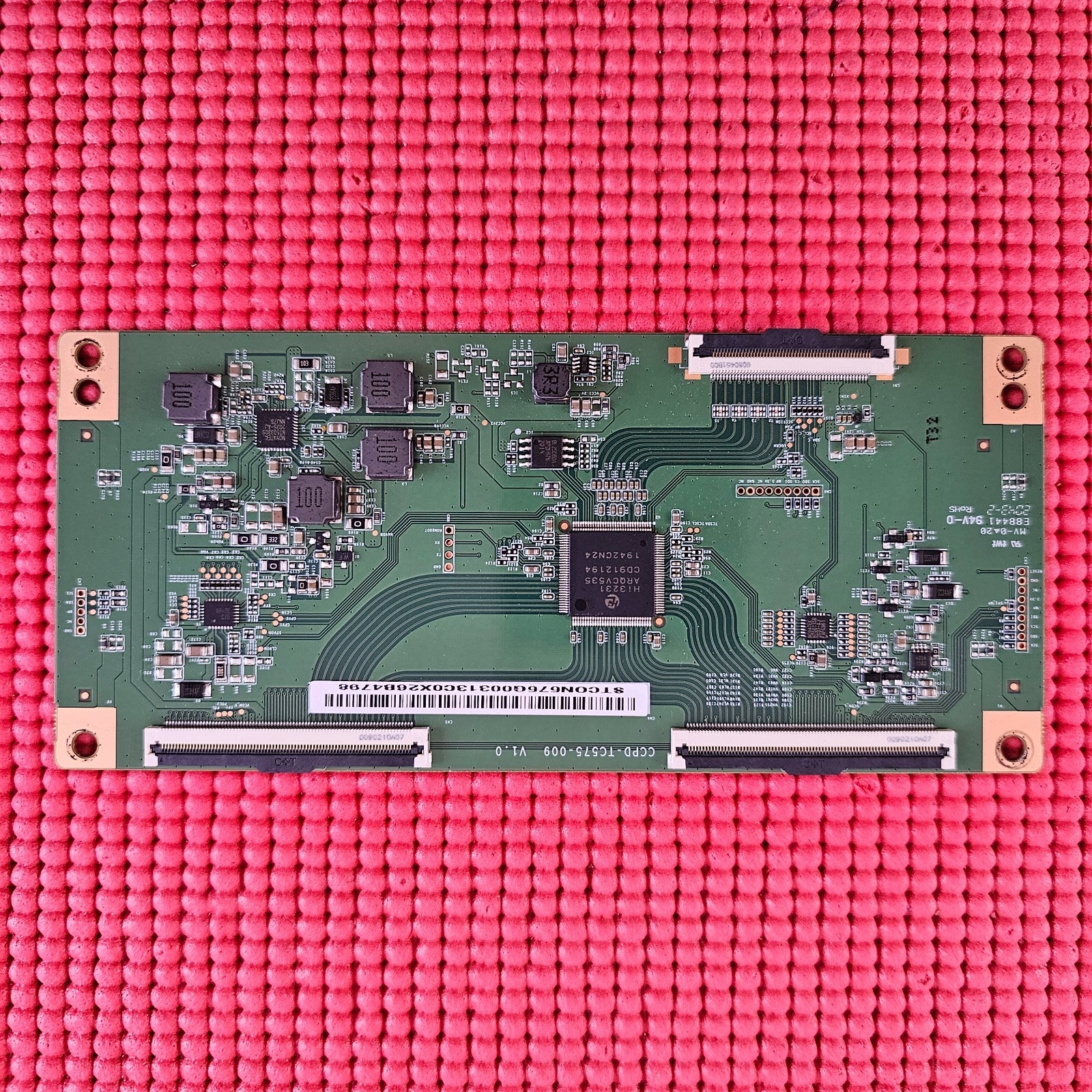 TCON BOARD FOR HITACHI 58HK6100U 58UL2063DB 58PUS8535/12 TV CCPD-TC575-009 V1.0