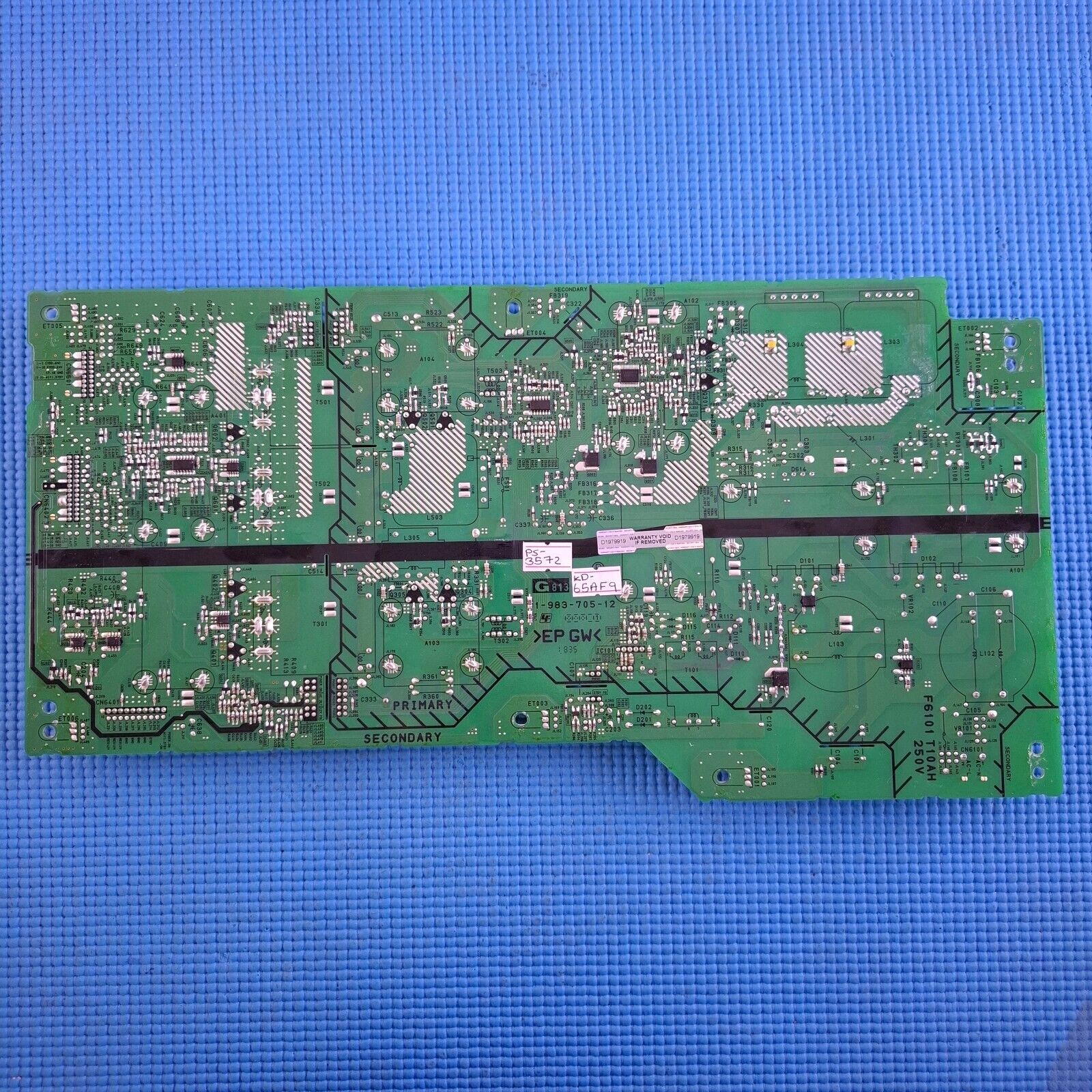 POWER BOARD FOR SONY KD-65AF9 65" OLED TV 1-983-705-12 APS-423 (CH) | WORKING