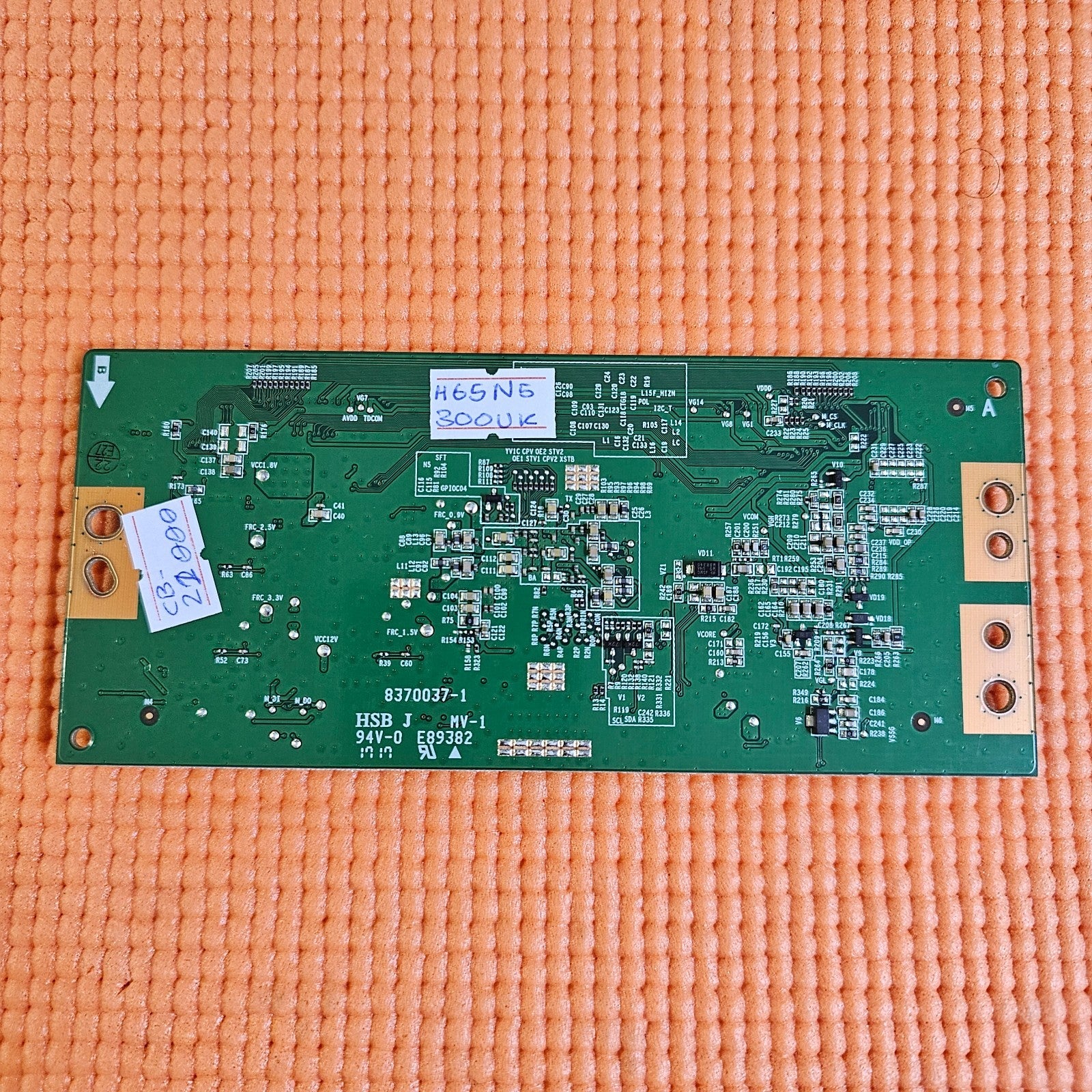 TCON FOR HISENSE H65N5300UK H65N5750UK H65N5700UK TV RSAG7.820.7640/ROH 214414