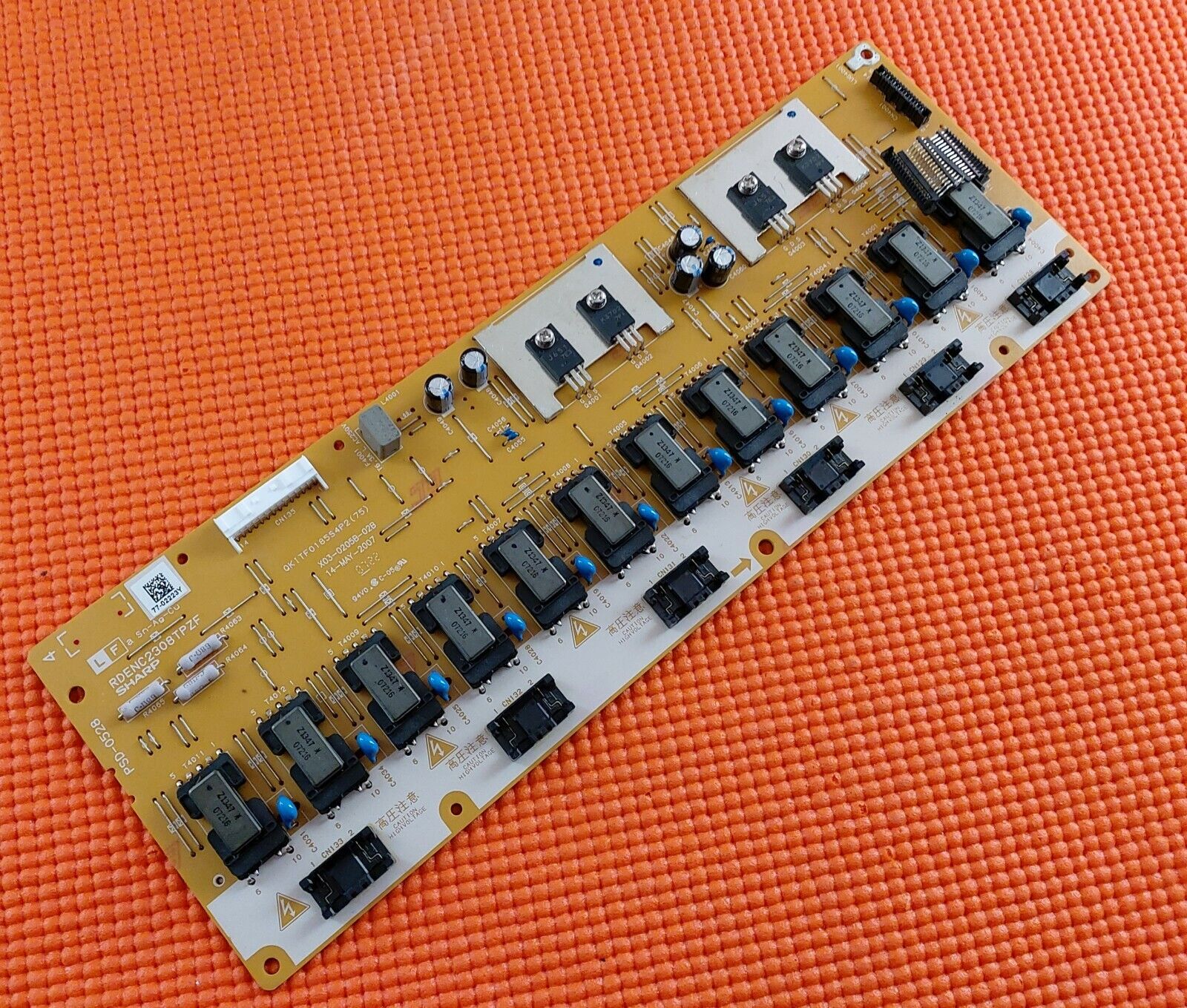 INVERTER BOARD FOR PHILPS 52PFL7762D 52" LCD TV QKITF0185S4P2 RDENC2308TPZF