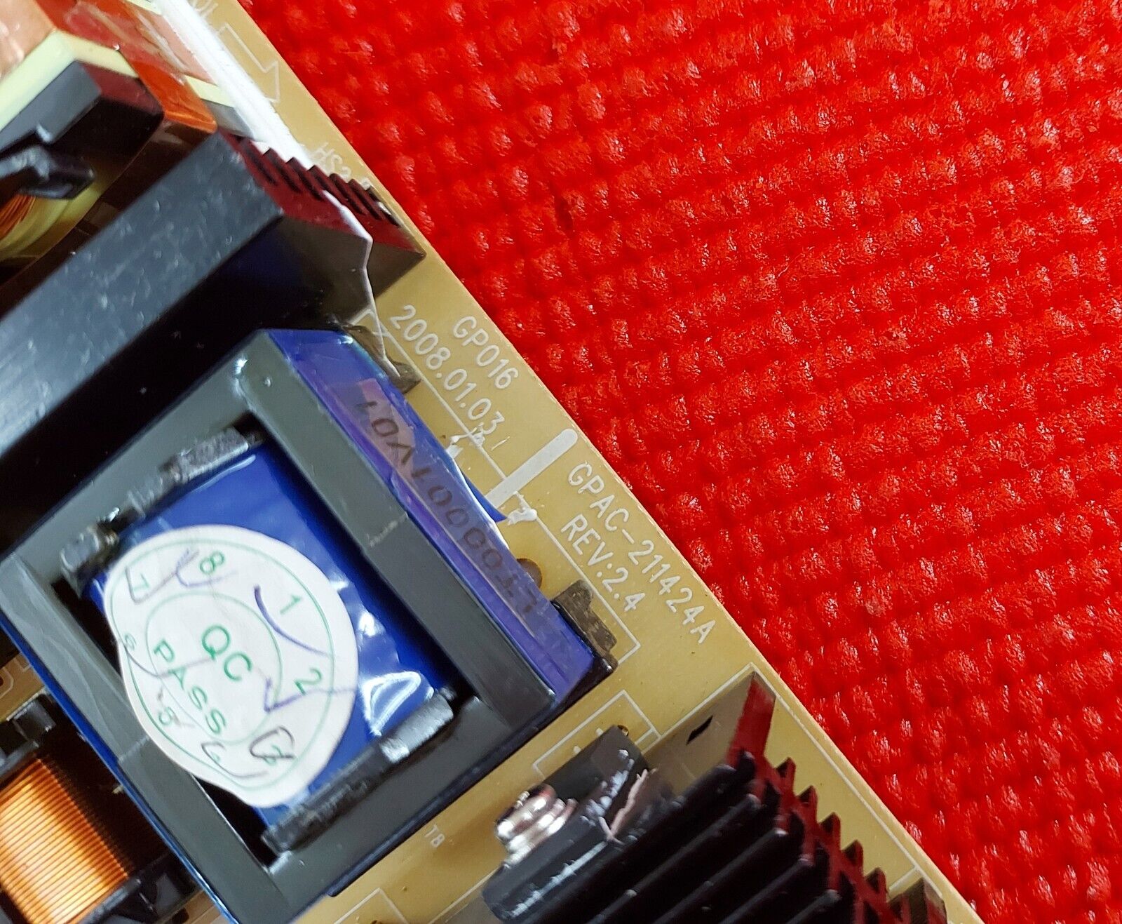 POWER SUPPLY BOARD FOR VISTRON GP016 TV GPAC-211424A