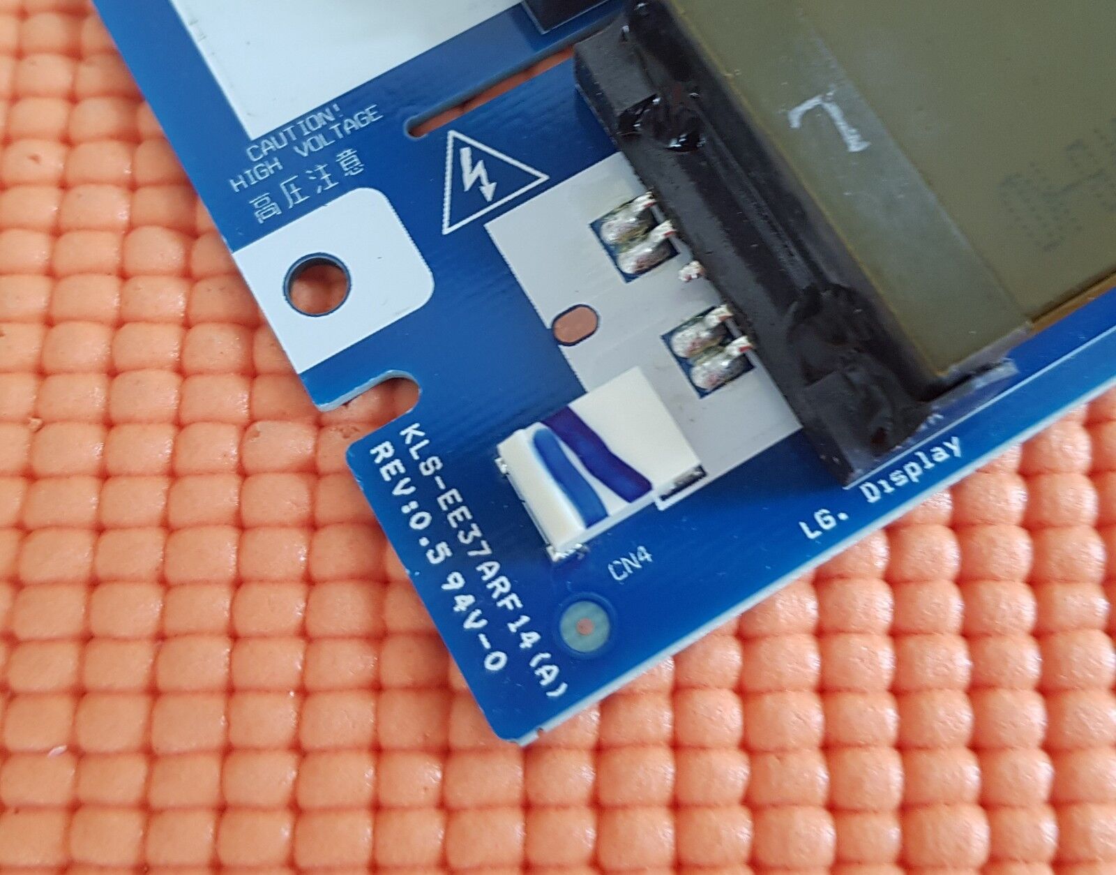 INVERTER FOR LCDX37WHD91 37BV701B LCD TV 6632L-0618A KLS-EE37ARF14 (A) REV:0.5 