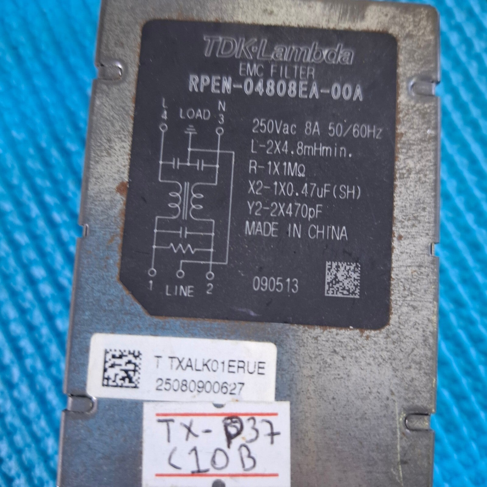EMC NOISE FILTER PANASONIC TX-P37X10B TX-P42X10B TX-P42C10B TV RPEN-04808EA-00A