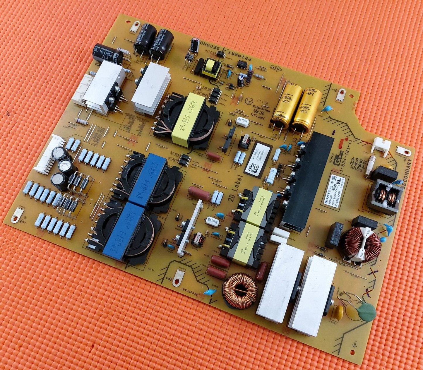 POWER SUPPLY BOARD FOR SONY KD-65S8505C 65" TV 1-894-781-11 APS 387 147461911
