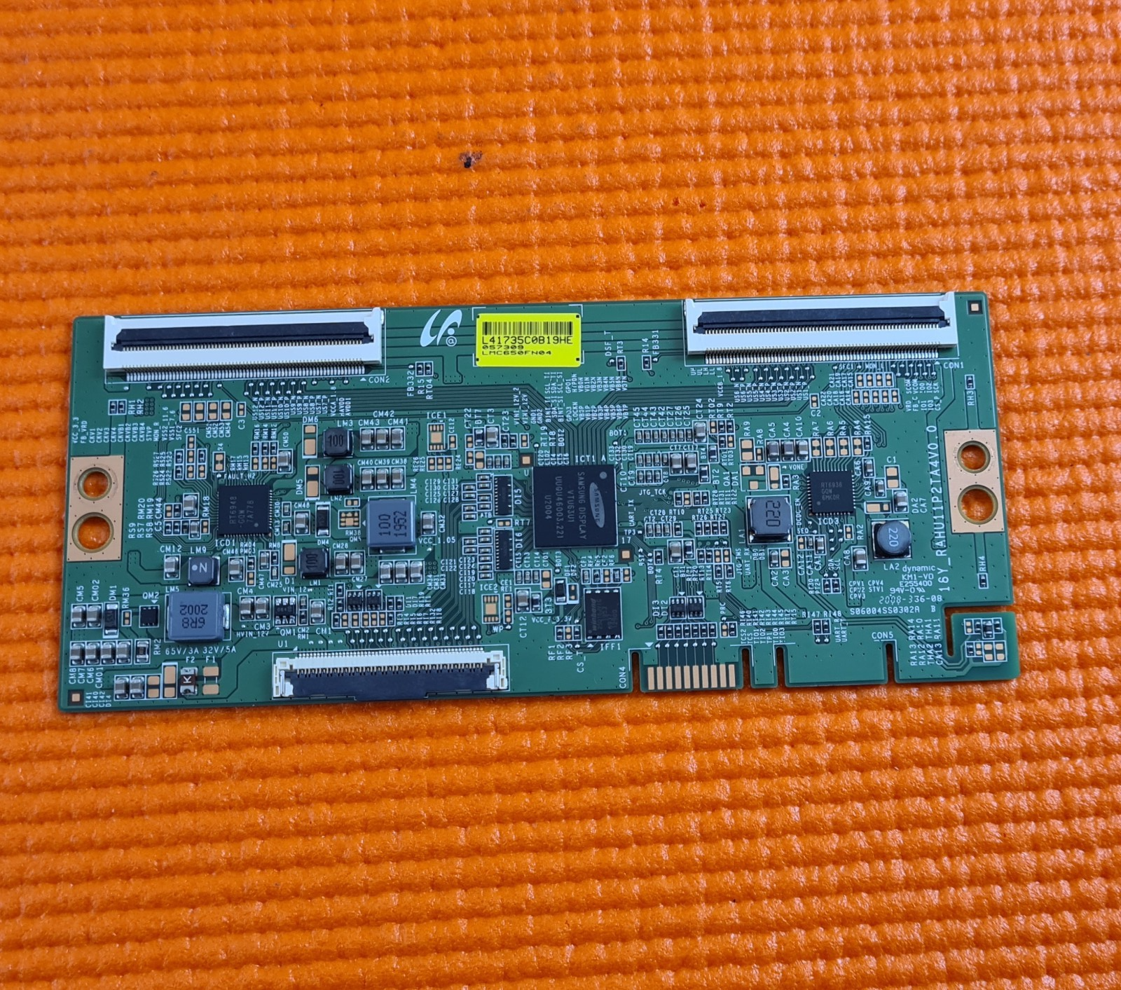 TCON FOR LOGIK L65UE20 TOSHIBA 65UL2063DB 65" TV 18YRAHU11P2TA4V0.0 LJ94-41735C