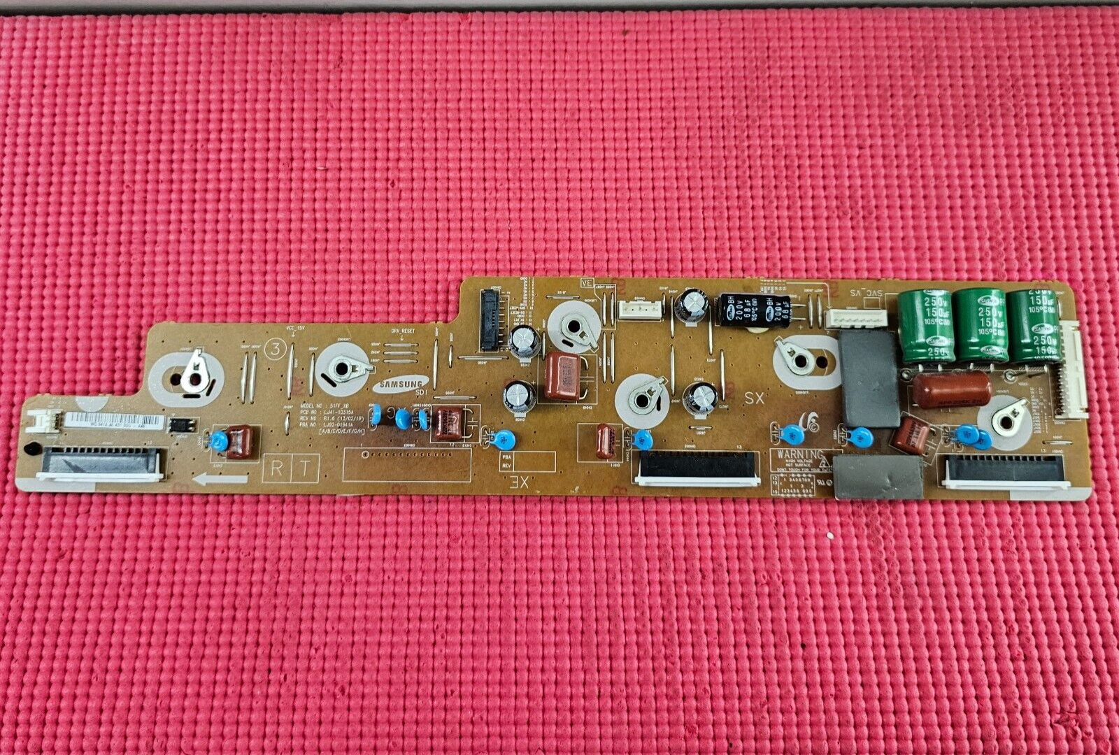X-SUS Y-SUS FOR SAMSUNG PS51F5500AK 51" PLASMA TV LJ41-10315A LJ92-01941A