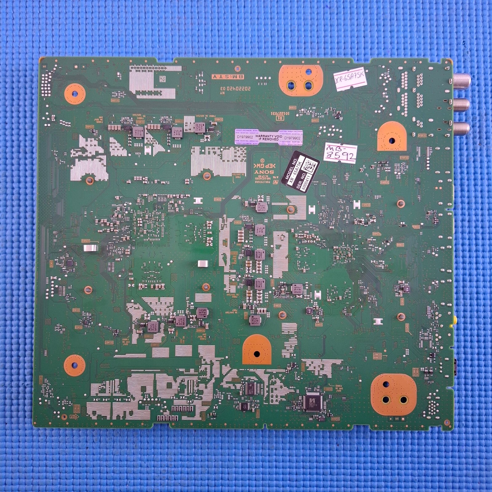 MAIN AV BOARD FOR SONY XR-65A75K 65" OLED TV YA03228AA 101227031 | WORKING