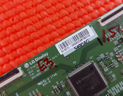 LVDS BOARD FOR PANASONIC TX-43FX650B TX-43FX600B 43" TV 6870C-0757A 6871L-5490A