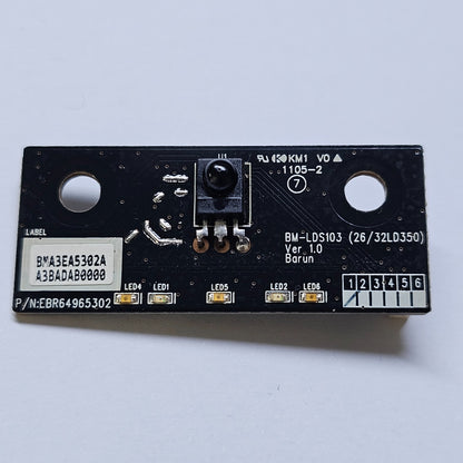 IR SENSOR FOR LG 32LK330U 32LD350 26LD350 TV BM-LDS103 EBR64965302